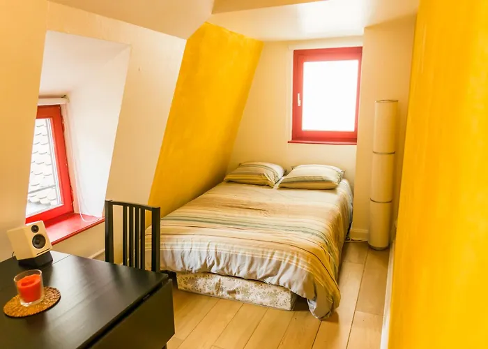 Lejlighed Charming Attic Duplex In The Heart Of Strasbourg