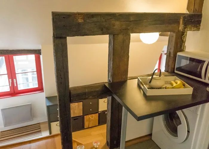 Lejlighed Charming Attic Duplex In The Heart Of Strasbourg